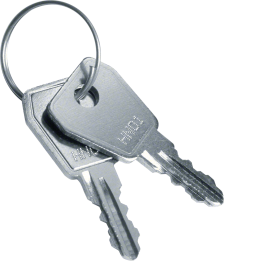 Hager VZ304N Spare Key for Volta VZ302N Lock