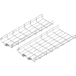 BAKS CDM316 Mesh Cable Tray KDSZ300H60 U-Shape 3m