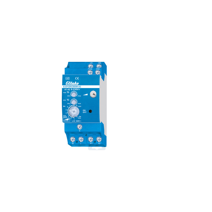 Universal dimmer with rotary knob, Power MOSFET up to 800W