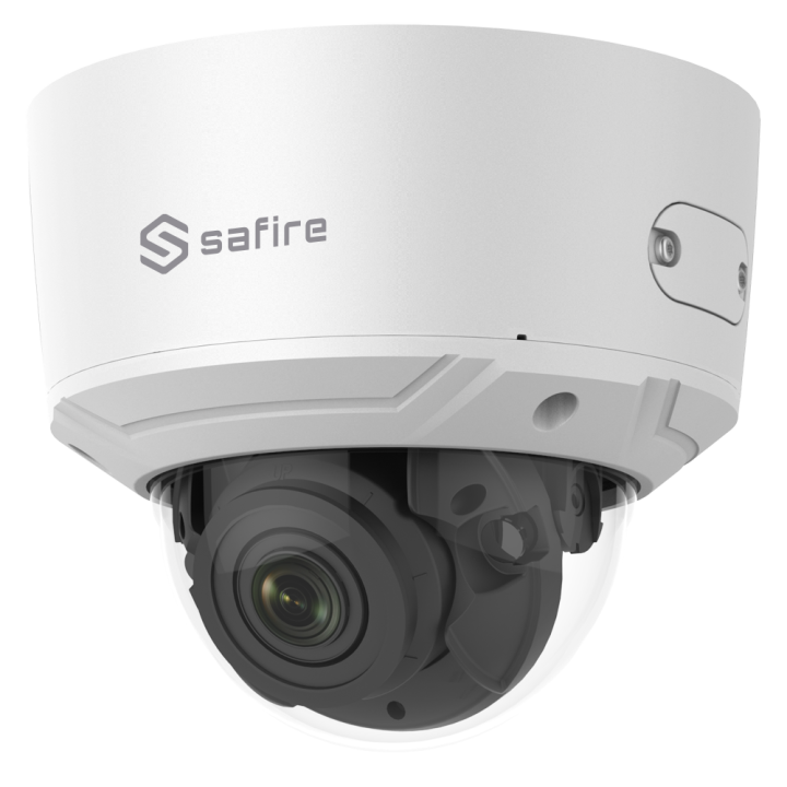 SAFIRE SF-IPDM937ZAWH-8 8MP IP67 PoE Dome Camera with Wi-Fi