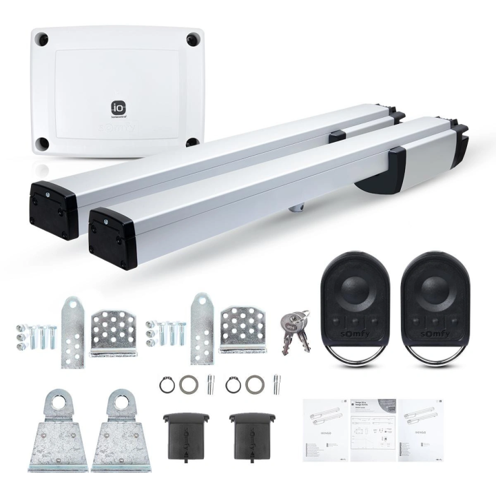 Somfy Ixengo L 3S+ IO Standard Pack - Комплект для двустворчатых ворот длиной до 8 м