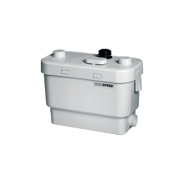 SFA Sanispeed pump for greywater from the kitchen, bathroom and laundry room