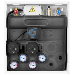 PrimoBox AZB 205 mixing set in cabinet, without mixing, rotary valve with ARM 141 actuator