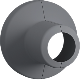 Hager G71117035 Floor Junction Cover, Light Grey