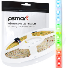 Psmart LED-Streifen 12V RGB 5050 IP65 60LED/m 5m