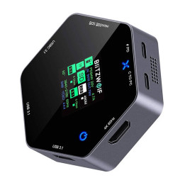BlitzWolf BW-TH16 8-in-1 USB-C Docking Station 100W LCD Smart Display