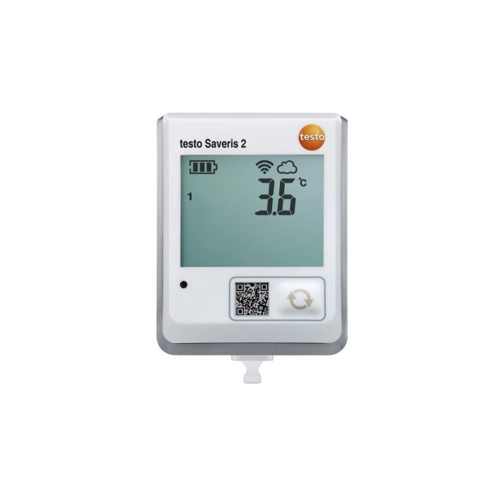 Enregistreur de données WiFi Testo Saveris 2-T1 avec écran et sonde intégrée