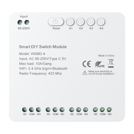 AVATTO WSMD-4-250V Smart 4-Channel DIY Switch Module