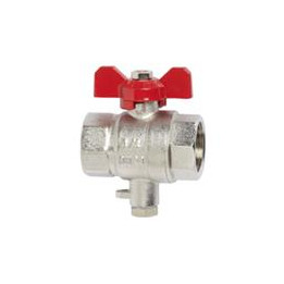 SIEMENS DBC634 3/4" Ball Valve with Sensor Pocket M10x1
