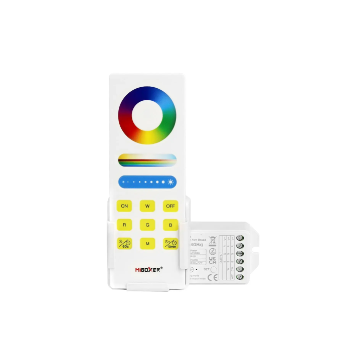 Control Set Remote + Controller RGB/RGBW/RGBCCT 12-24VDC 15A FUT043A+