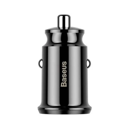 Cargador de coche Baseus Grain 2x USB 5V 3.1A (negro) CCALL-ML01