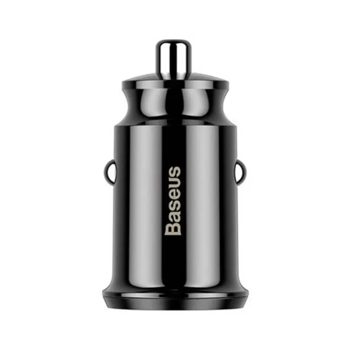 Cargador de coche Baseus Grain 2x USB 5V 3.1A (negro) CCALL-ML01