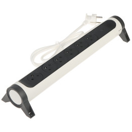 LEGRAND LE-049419 Power Strip 6 Outlets 1.5m Cable 230V 16A Type E Socket