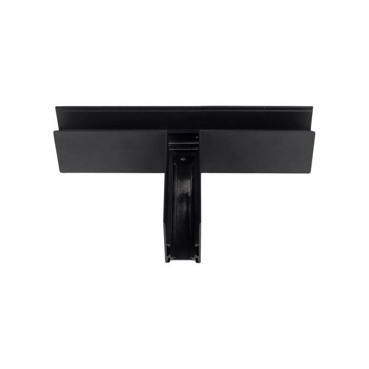 T Connector for Surface-Mounted Magnetic Track, Black