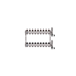 ONNLINE stainless steel floor heating manifold 9-circuit