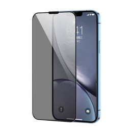 Protector de pantalla de vidrio templado Joyroom HQ-Z34 para iPhone 15 Pro (borde negro)