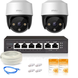 Imou Cruiser 4MP POE set of two IP cameras with Imou Protect Basic cloud service