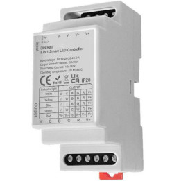 Контроллер светодиодной ленты ZigBee 5 в 1 на DIN-рейке, 12–54 В постоянного тока