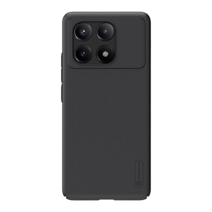 Funda Nillkin Super Frosted Shield Pro para Xiaomi Redmi K70E / Poco X6 Pro 5G (Negro)