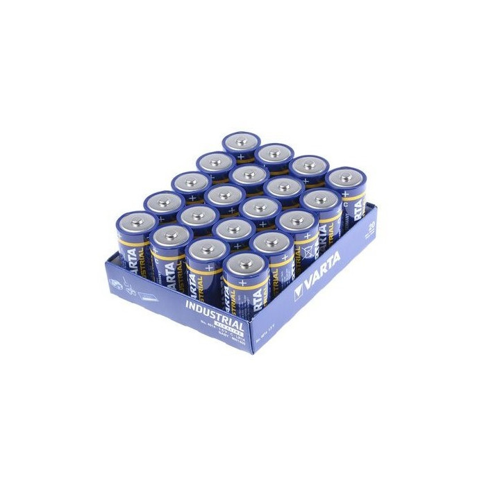 Varta Industrial C / LR14 / BABY / MN1400 1.5V Alkaline baterija (ražota Vācijā) 20 gab.