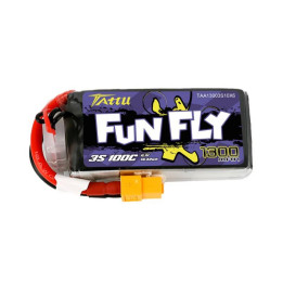 Аккумулятор Tattu Funfly 1300мАч 11,1В 100C 3S1P