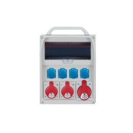 R-BOX 380R 13S, 1x32A/5p, 2x16A/5p, 4x250V, vide