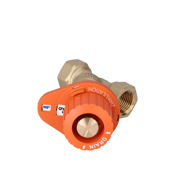 Resideo Braukmann Alwa-Kombi-4 regulating valve for domestic hot water, female thread 1/2 inch