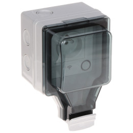 ATLO ATLO-S1IP6-TUYA Wi-Fi умная розетка IP66 для улицы, совместимая с Tuya Smart