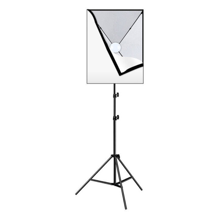 Puluz PU5070EU Studio Set LED Softbox 50x70cm with Tripod and 30W LED Bulb