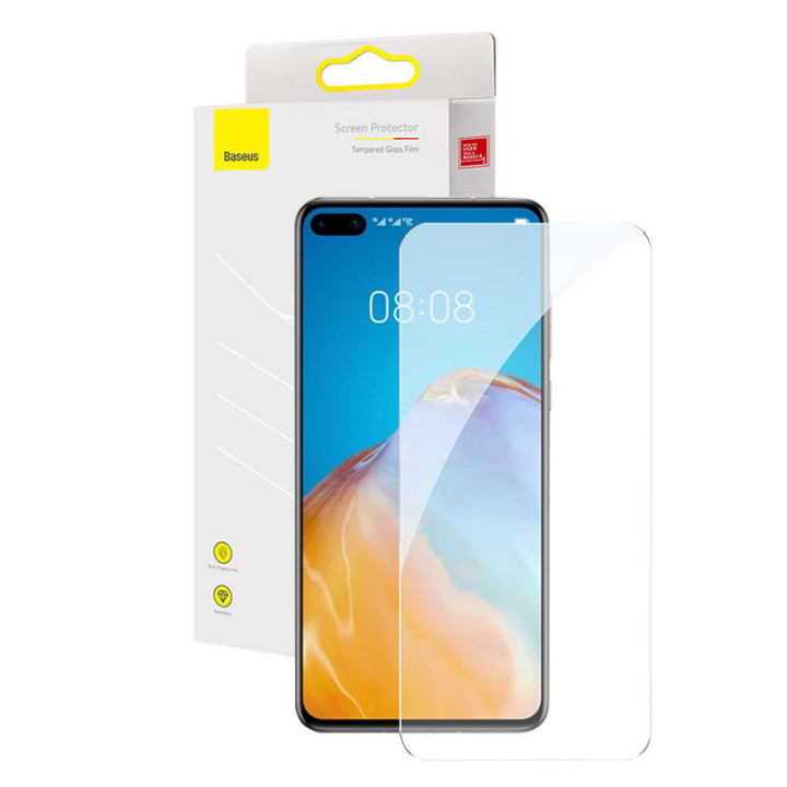 Protector de pantalla de vidrio templado Baseus para HUAWEI P40 P60012057201-00