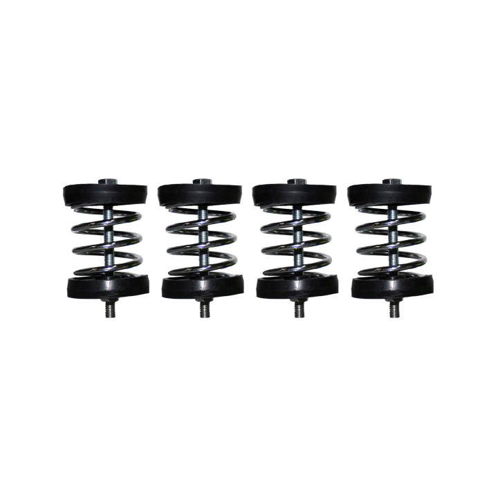 TECNOSYSTEMI CLO245 Anti-Vibration Spring Pads Set 4pcs