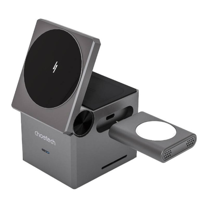 Choetech T632-F 3-in-1 15W Wireless Charger (Black)