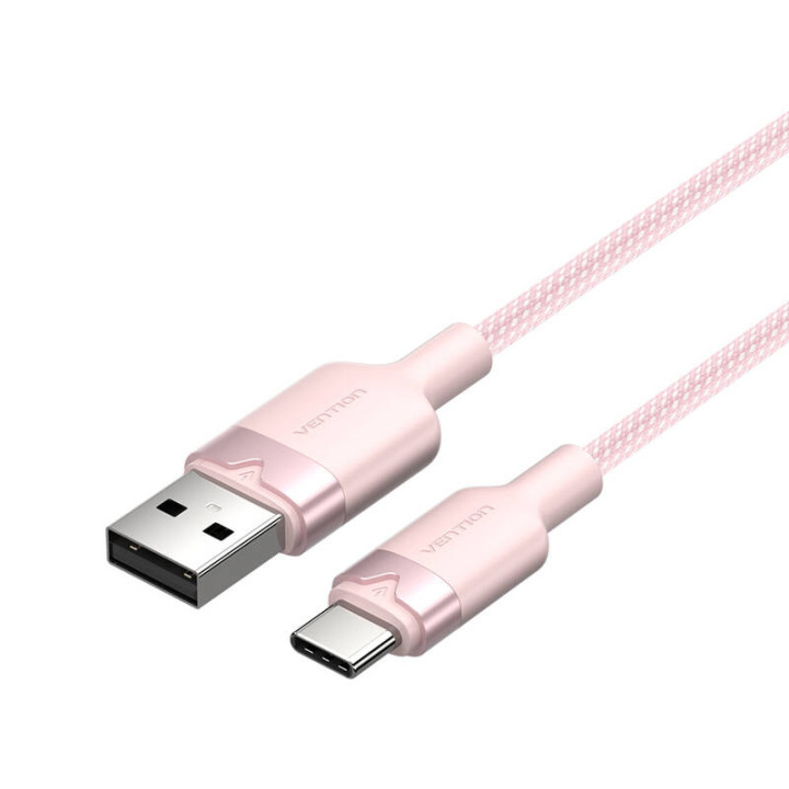 Vention CTNPH Cable USB 2.0 A a USB-C 3A 2M Rosa