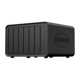 Файловый сервер NAS TERRAMASTER F6-424 с процессором Intel Celeron N95, 8 ГБ ОЗУ, 6 отсеков