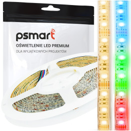Psmart LED-Streifen 12V RGBW 3000K 5050 IP65 60LED/m 5m