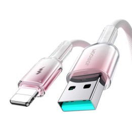 Joyroom S-A42 Cable USB-A a Lightning 3A 1,2m Blanco