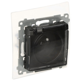 KONTAKT Simon DGZ1BZ.01/49A-SIMON54 1-Gang Outdoor Wall Socket 16A IP44 Type E