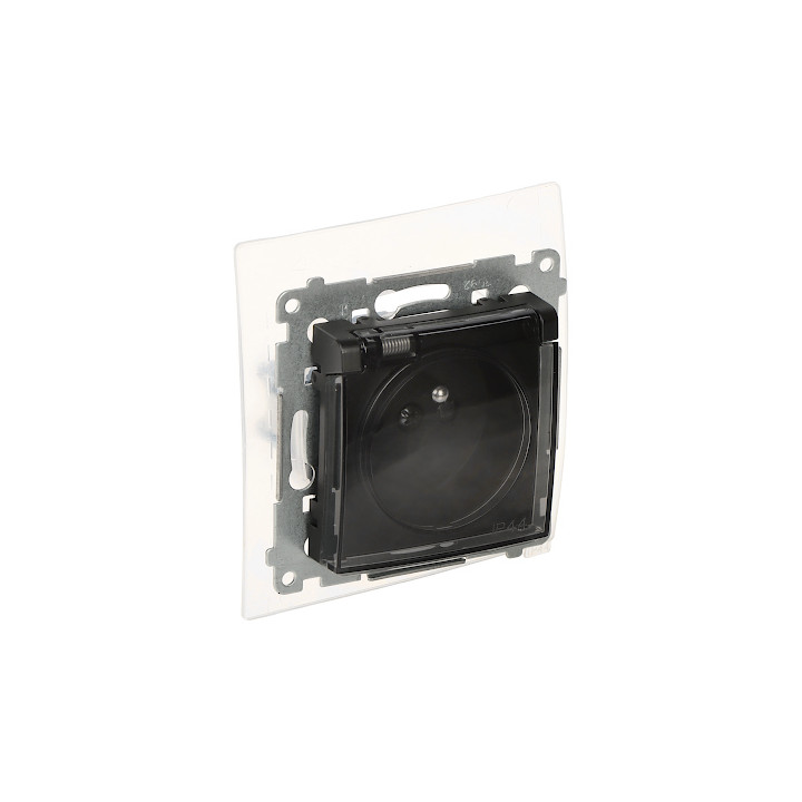 KONTAKT Simon DGZ1BZ.01/49A-SIMON54 1-Gang Outdoor Wall Socket 16A IP44 Type E