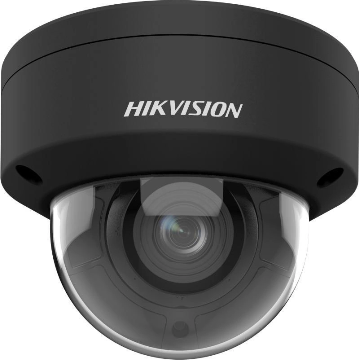Hikvision DS-2CD2766G2HT-IZS(2.8-12mm)eFBLACK 6 MP Darkfighter Motorized Varifocal Dome IP Camera with PoE, IP67, IK10, AI Analy