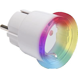 Shelly Wave Plug S White Smart Plug – Zigbee, Energy Monitoring, 16A, Type F (Schuko)