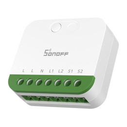 Sonoff MINI-2GS Matter двухканальный мини-коммутатор