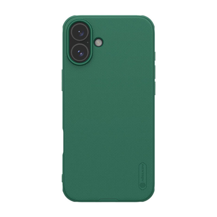 Funda Nillkin Super Frosted Shield Pro para iPhone 16 (verde)