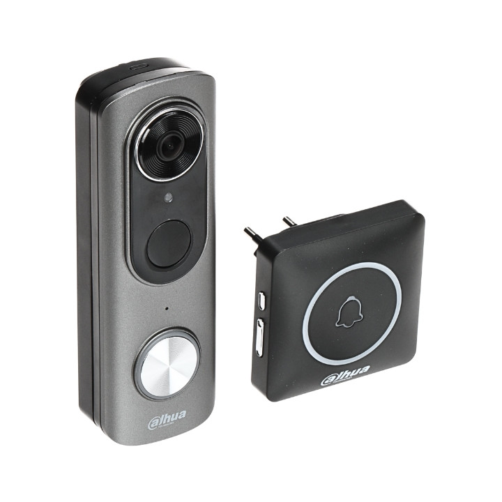 BELAIDIS VARPAS SU KAMERA + BELAIDIS GONGAS VDKB01-BB Wi-Fi 6, 4 Mpx DAHUA
