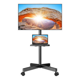 Perlegear PGTVMC06 Mobile TV Mount for 23–60" TVs