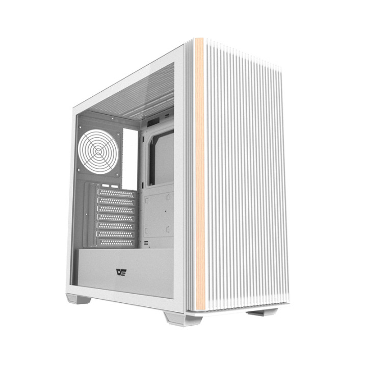 Компьютерный корпус Darkflash DS900WS ATX без вентиляторов (белый)