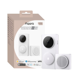 Aqara G410 Select дверной звонок-камера-хаб, белый - шлюз умного дома с Wi-Fi, Zigbee, Z-Wave, Bluetooth, Thread, Ethernet, Matt