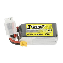 Аккумулятор Tattu R-Line 650мАч 14,8В 95C 4S1P XT30