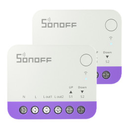 Умный мини-выключатель рольставен Sonoff MINI-RBS WiFi (2 шт.)