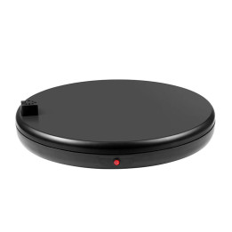 Puluz PU3147EU Espositore girevole con presa di corrente 45 cm Nero