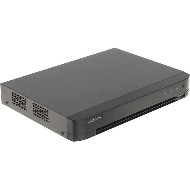Hikvision iDS-7208HQHI-M1/XT 8-Channel 1080p H.265 AcuSense DVR with Two-Way Audio